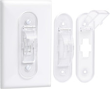 Wall Switch Guard, Childproof Light Switch Cover Guard  Toggle Style  Light Sw