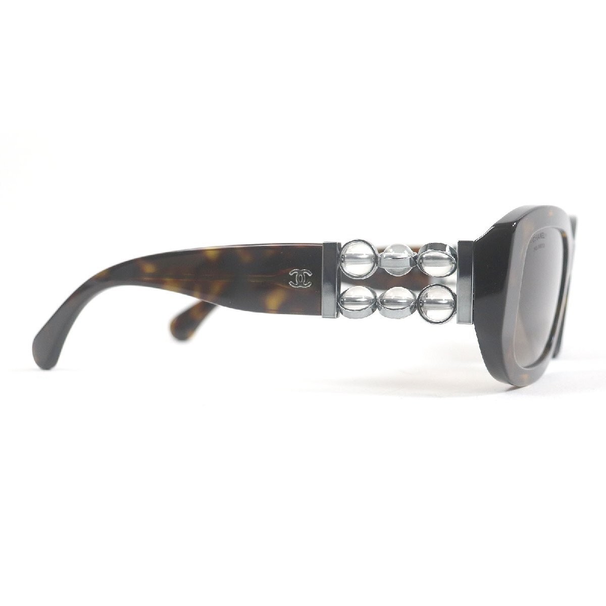 CHANEL Rectangle Shape Coco Mark 5542 Eyewear Sun… - image 4