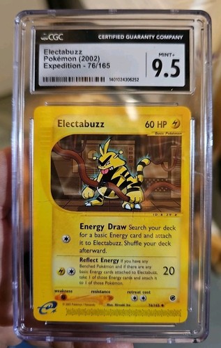 Electabuzz graded CGC 9.5 for sale on eBay