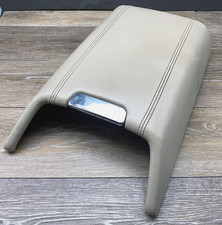03 - 06 Lincoln Navigator Center Console Lid Armrest Light Parchment Tan Leather