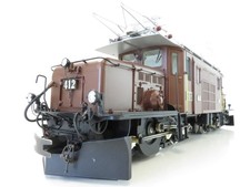 (1XM05) DINGLER I-100/04 Spur 1m E-Lok Ge 6/6 412 der RhB, OVP, neuwertig !