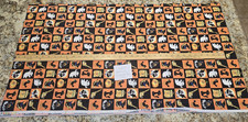 Halloween Fabric Northcott 1 YARD Various Ghosts Pumpkins Witches Black Orange