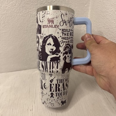 Taylor Swift ''The Eras Tour 40 Oz Stanley Tumbler. Laser Engraved No Lid