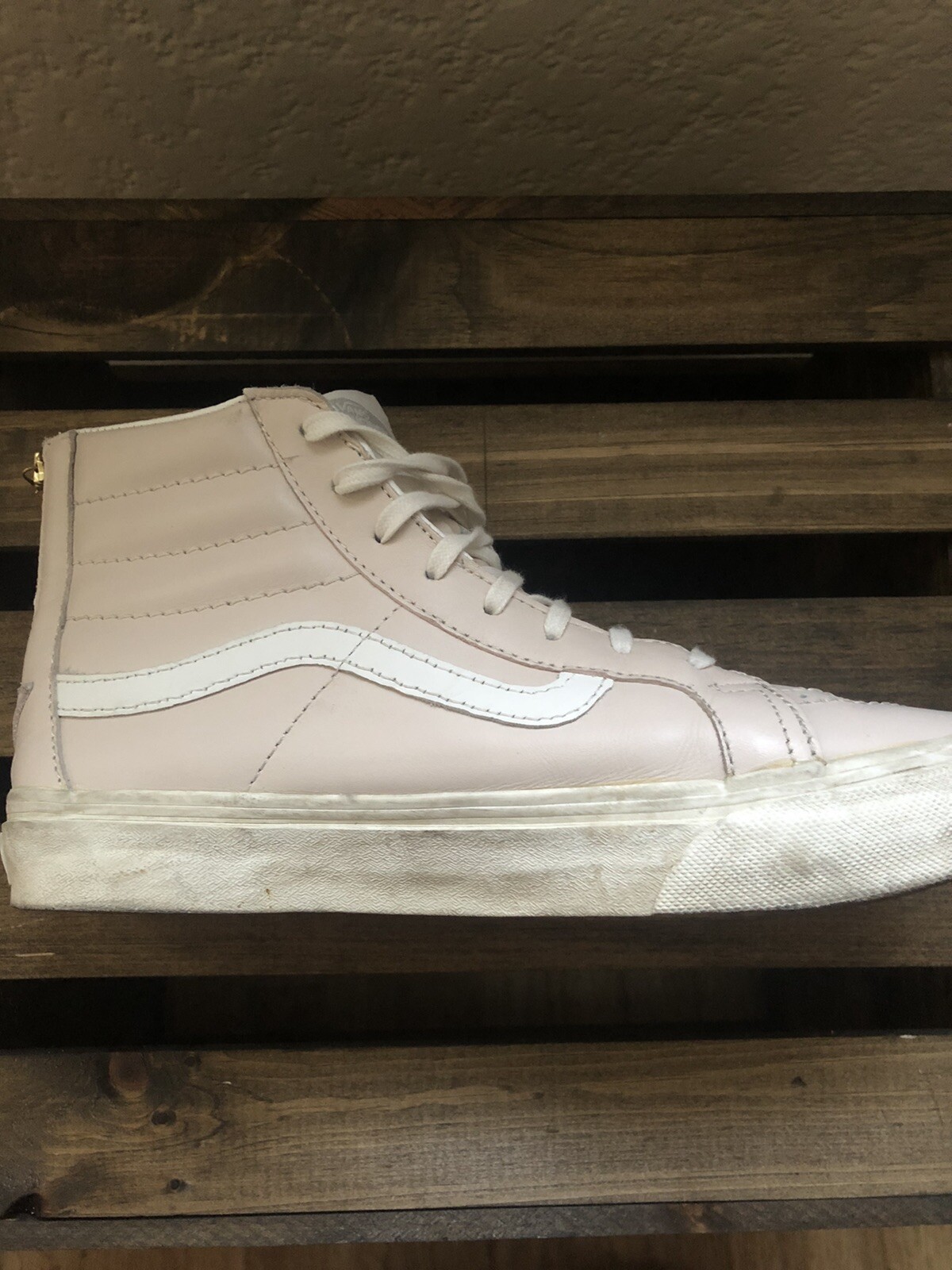 all pink vans high tops