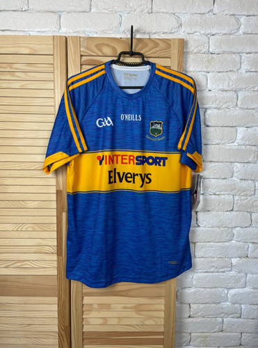 CIOBRAID ARANN JERSEY GAELIC GAA FOOTBALL SHIRT BLUE O'NEILLS CAMISETA MENS sz L