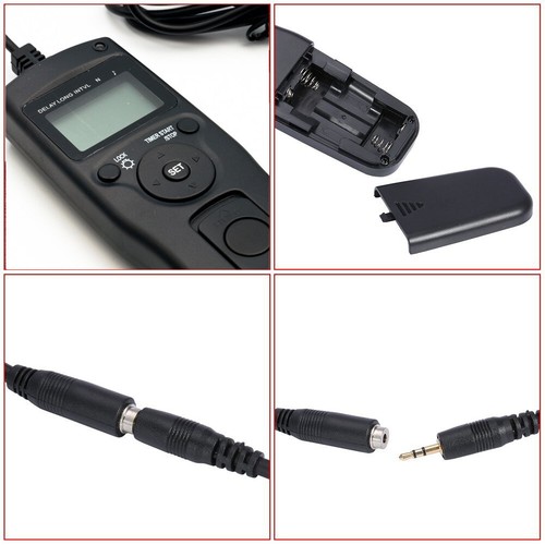 Remote Shutter Release Remote Control For Canon EOS 50D 40D 30D 20D 1D 7D 6D 5D Mark II III - Picture 3 of 12