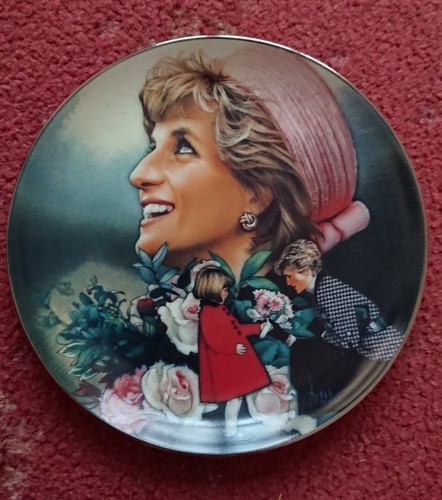 diana princess of wales englands rosecollectors plate