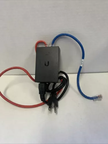 Ubiquiti GP-H480-050G 48V 0.5A Gigabit Power Supply POE Injector.    *