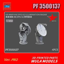WULA MODELS PF3500137 1/350 US NAVY AN/SPG-62 ILLUMINATION RADAR 3D PRINTED PART