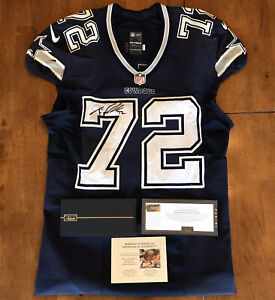 Details about Travis Frederick Signed Autographed Game Used Worn Cowboys Jersey Panini JSA COA