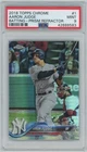 2018 Topps Chrome Aaron Judge Batting - Prism Refractor #1 PSA 9