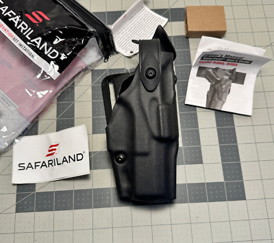 Safariland 6360 Level 3 Duty Holster - Mid-Ride, ALS Retention For Sig P229R With M3, Right Hand, Black STX - View #3