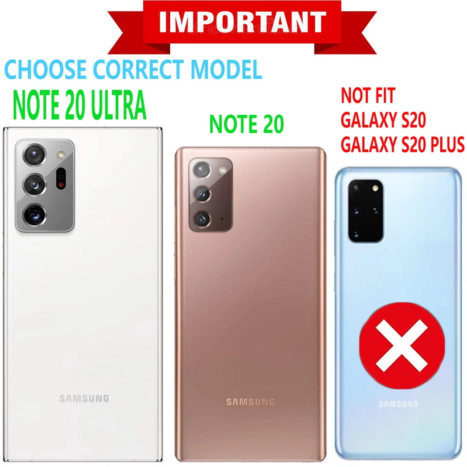 Capa telefone + vidro temperado para Samsung Galaxy Note 20 Ultra Note 10 Plus - Imagem 2 de 4