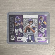 Minnesota Vikings D.Cook, K.Cousins, A.Thielen Mosaic Flea Flicker Card #FF11