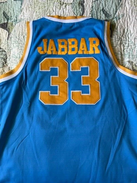 Kareem Abdul-Jabbar UCLA Bruins Basketball True School Authentics Jersey SZ  58