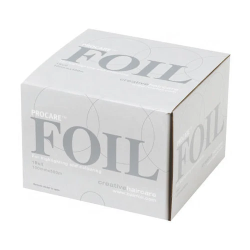 PROCARE Premium Quality Silver Highlighting Hair Foil Roll 100mm x 500metre