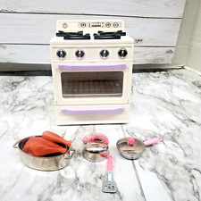 TYCO Kitchen Littles Deluxe Stove Sounds/Lights WORKS.