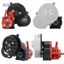 RCBATER Cutoff Transmission Gearbox Kits Upgrade for Axial 1/10 SCX10 RC Crawler