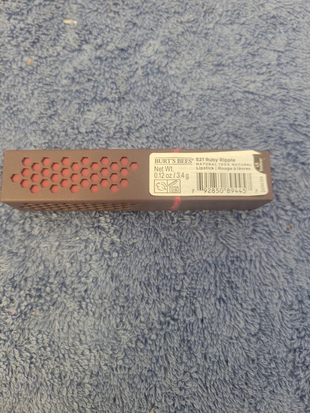 Burt's Bees 100% Natural Moisturizing Lipstick, Ruby Ripple, 1 Tube | eBay