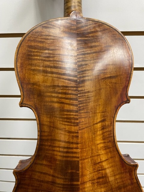 J.F. Lott Maker London Violin W/ Golden Strad Bow 4/4 Size