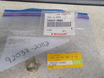 NOS OEM Kawasaki Clamp 1994-2003 VN800 ZX900 ZX750 KLX300 ZRX1200