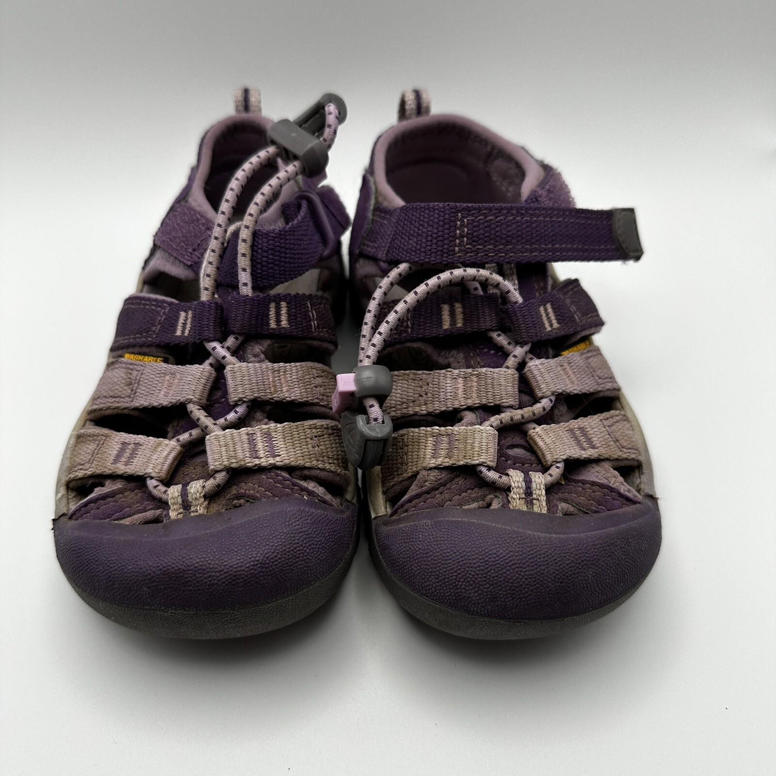 Sandali impermeabili Keen giovani 9 Newport H2 viola punta chiusa 1021236