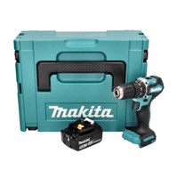 Makita DHP 487 T1J Akku Schlagbohrschrauber 18 V 40 Nm + 1X Akku 5,0 Ah + Makpac
