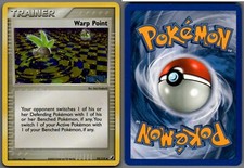 2005 Pokemon, EX Unseen Forces, #93/115 Warp Point, Reverse Holo Uncommon