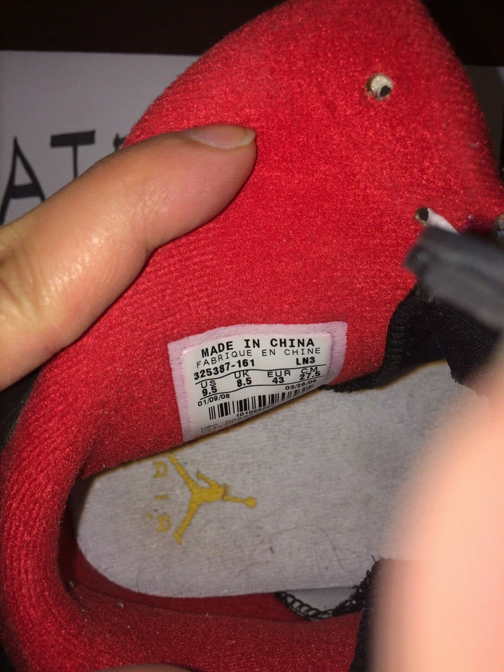 Nike Air Jordan 6 VI Beijing Olympic Edition  — 第 3/4 张图片