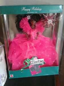 barbie happy holidays 1990