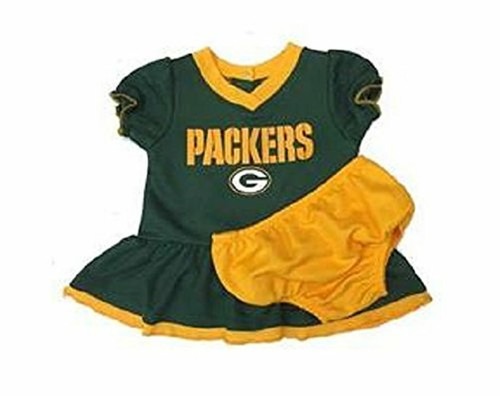 Green Bay Packers Baby Dazzle Dress & Panty Set Qatar | Ubuy