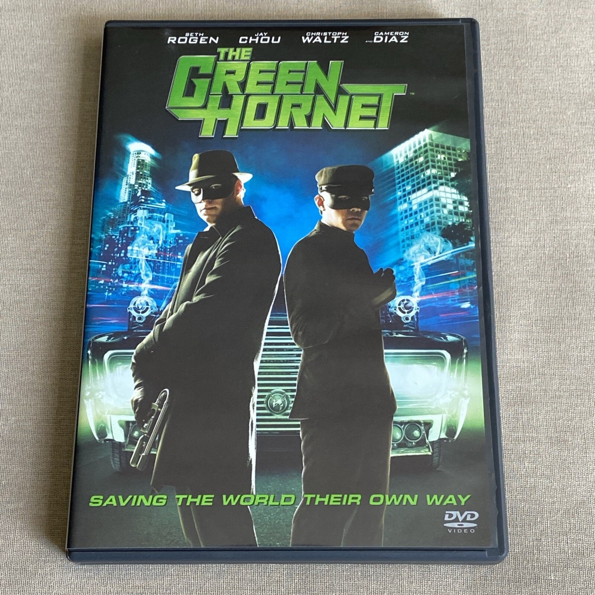 The Green Hornet (DVD 2011) Vigilante Action Comedy Seth Rogen Jay