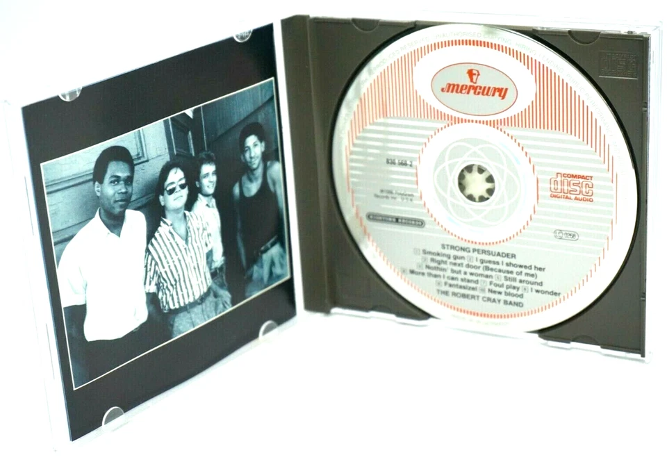 Robert Cray : Strong Persuader CD Album (US Press 1986) - Smoking Gun - HTF - Image 3 of 3
