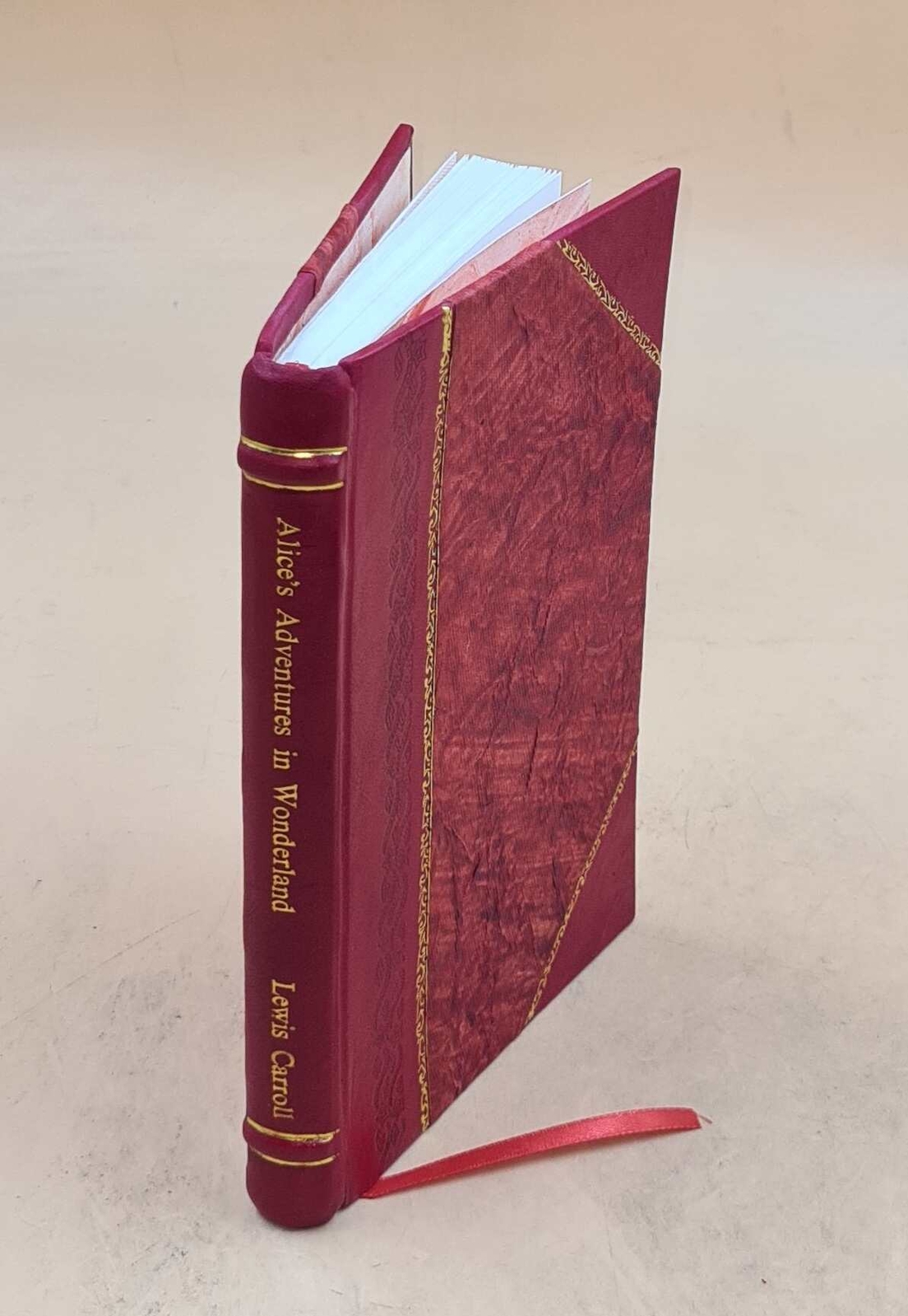 Alice'S Adventures In Wonderland / By Lewis Carroll [Pseud.] Edi [Leather Bound]