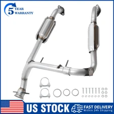 For 2005 2006 Ford Expedition 5.4L Y-Pipe Catalytic Converter Set LH + RH Side