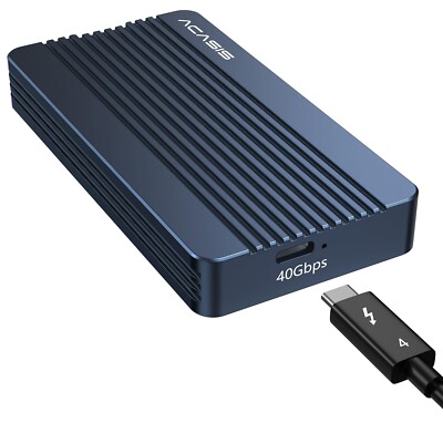 ACASIS 40Gbps M.2 NVMe SSD Enclosure, Only Compatible with Thunderbolt 4/3 US...