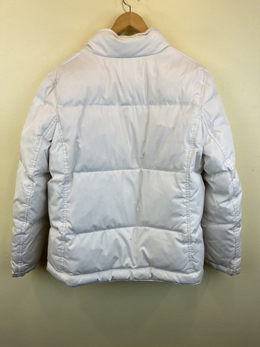 Womens Gap Winter Puffer Jacket White 