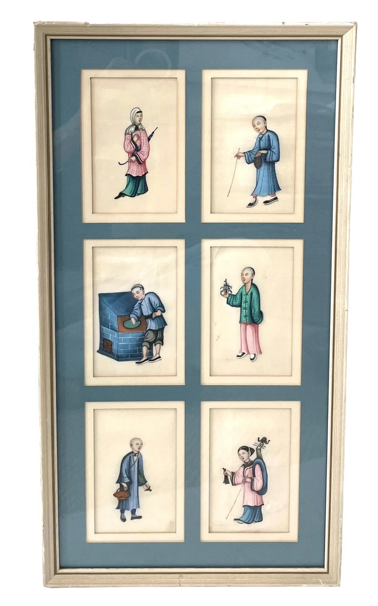 古董原始1900-1940 年中国画作、画卷| eBay