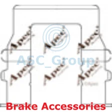 Apec Braking Disc Brake Akebono Pad Fitting Kit Accessory KIT526
