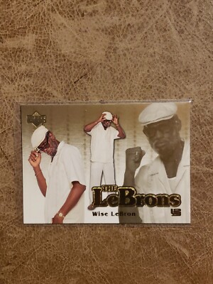 LeBron James Upper Deck 2006 Card The LeBrons LBJ-7 Wise Lebron -91-
