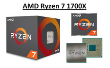 AMD Ryzen 7 1700X Octa Core Prozessor 3,4 - 3,8 GHz, Sockel AM4, 95W CPU