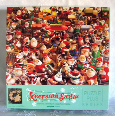 Springbok Keepsake Santas Christmas Puzzle & Ornament 1994 500 Piece #XZL3454