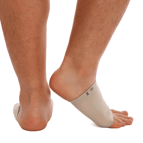 Compression Arch Support Plantar Fasciitis Gel Pad Brace Sleeve Ankle Foot Wrap - Picture 12 of 19