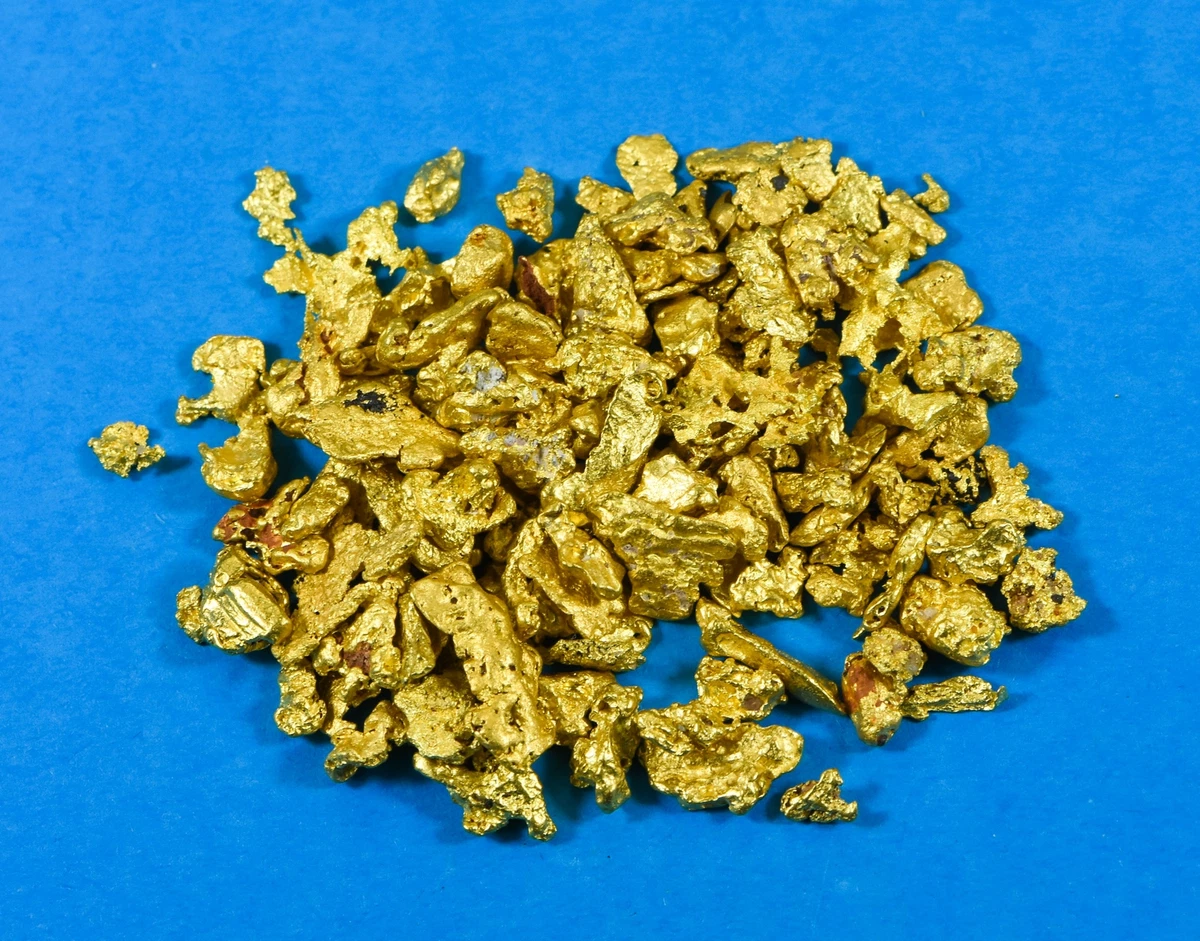 2 oz Natural Gold Nugget Australian .10-1.99 Gram Rare Lot