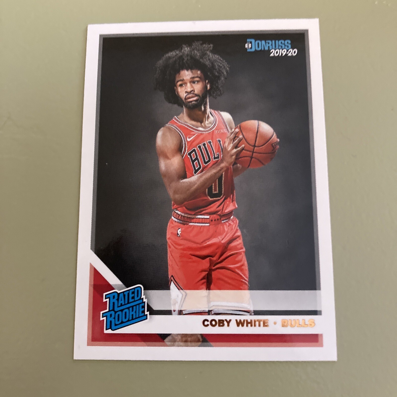 2019-20 Donruss Coby White Rated Rookie #206 Chicago Bulls NBA