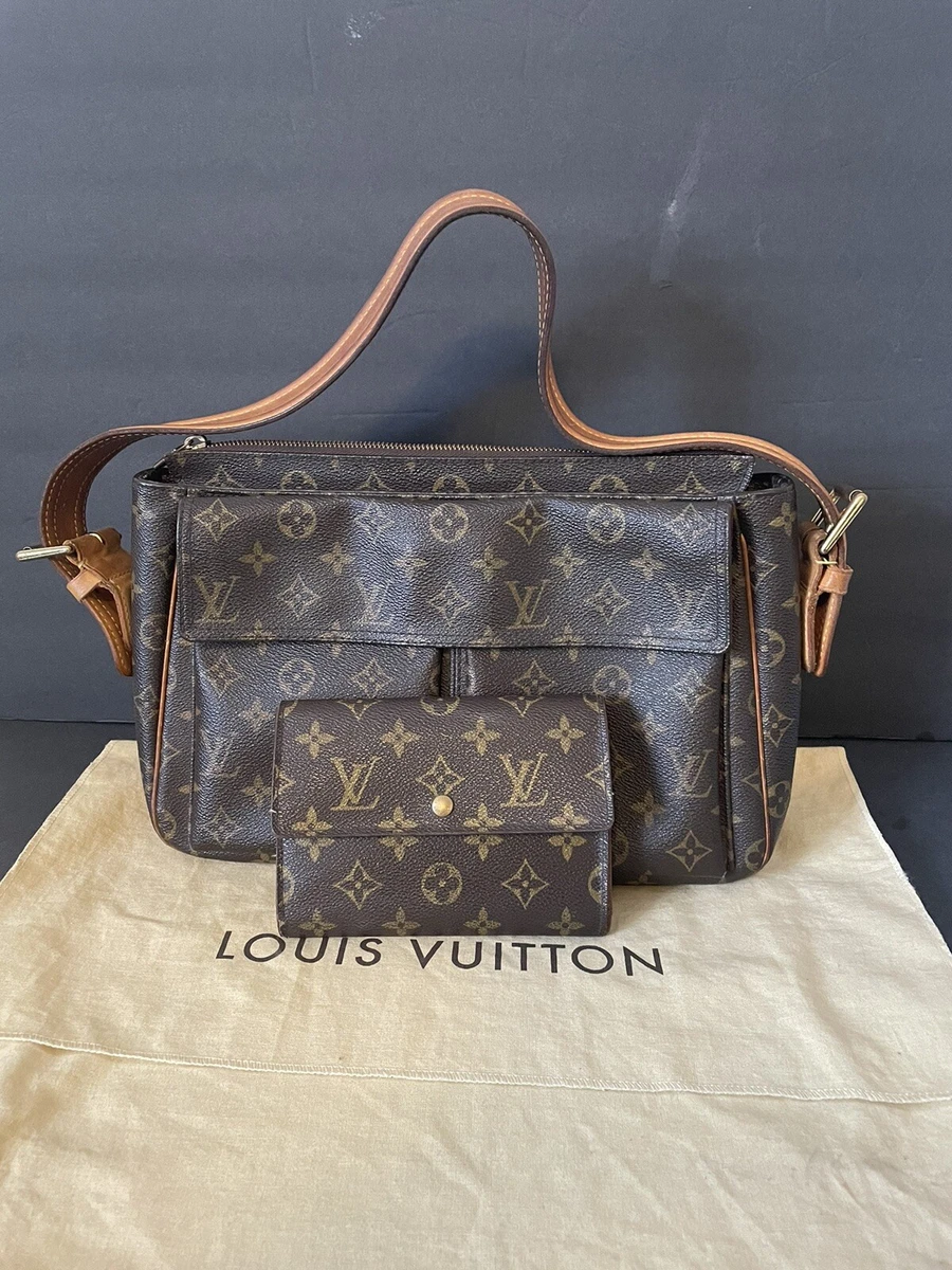 Louis Vuitton Burgundy Monogram Canvas Venus Bag