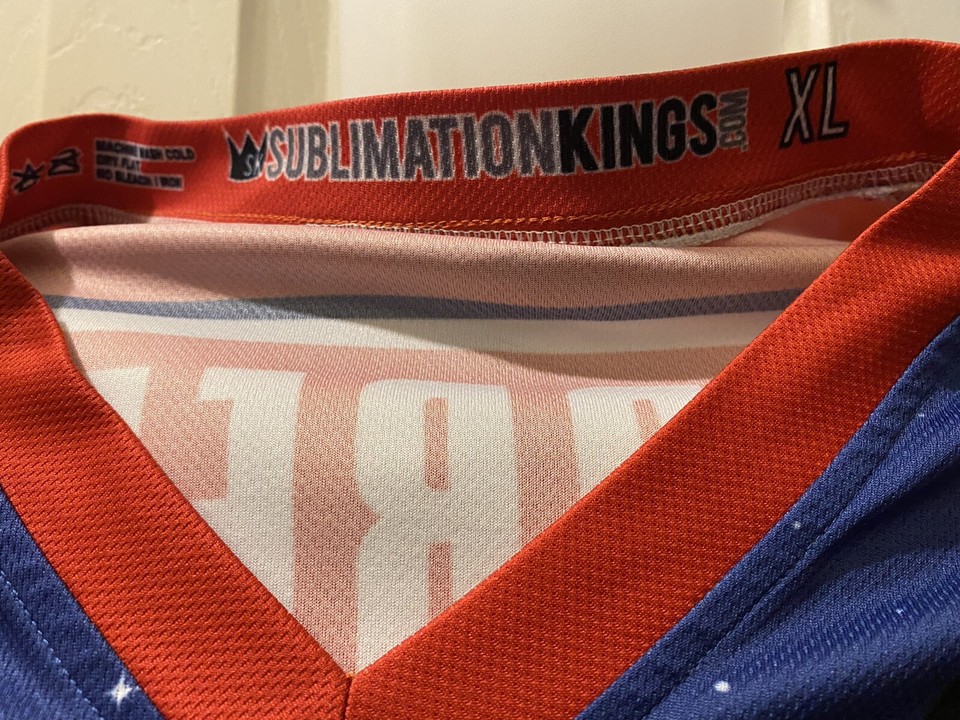 Hat Trick Patrick Swayze Road House SK Ice Hockey Jersey Size XL eBay