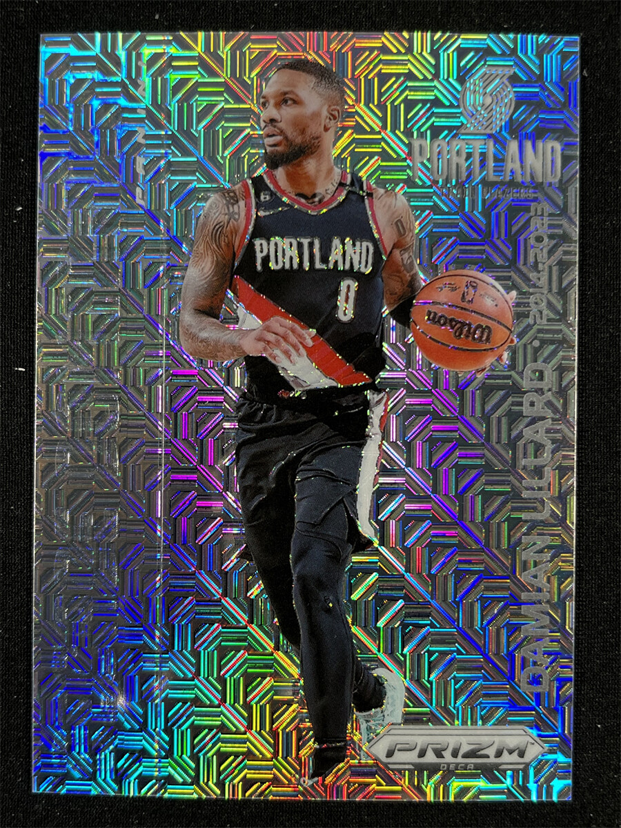 2023-24 Panini Prizm Deca Damian Lillard Decade Dominance Mojo Prizm 23/25