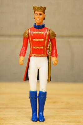 2001 Barbie Nutcracker Ken as Prince Eric McDonalds Toy Premium Doll Mini 5''