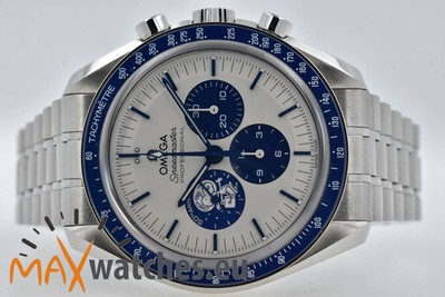 Omega Speedmaster Moonwatch Silver Snoopy Award 50th Anniversary 31032425002001